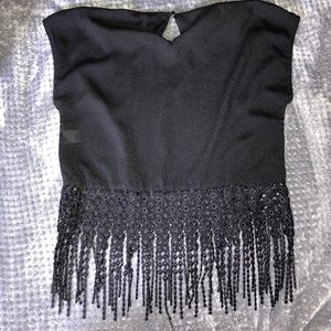 Black short sleeve shirt